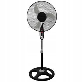  Esperanza Typhoon podni ventilator crne boje