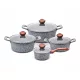  Promis GRANITE set aluminijskih lonaca, 10 komada.