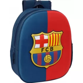   Dječji školski ruksak F.C. Barcelona 3D - savršen za vrtić i niže razrede