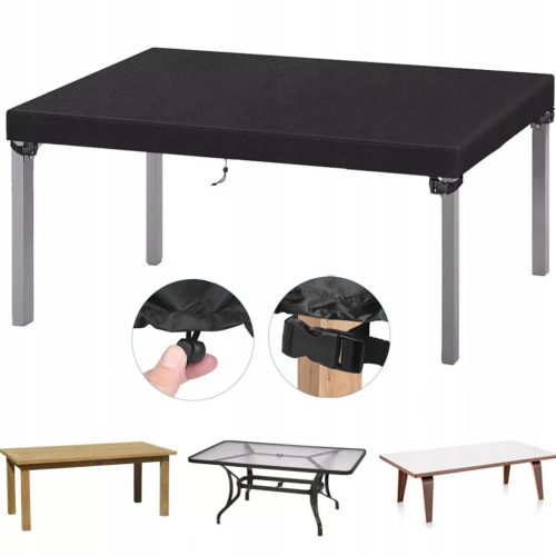 Vodootporni Pokrovac za Stol 220x100x15cm s 4 Klamrama i 1 Regulatorom