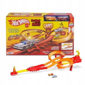  Hot Wheels Rally Crash trkaća staza Set igračka 3+ JFD11