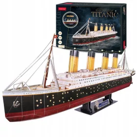  3D slagalica Cubic Fun LED Titanic 266 dijelova.