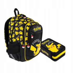 Set školskog ruksaka i pernice s opremom Pokemon Pikachu