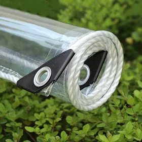   PVC Plandeka wodoodporna przezroczysta - idealna ochrona na każdą pogodę