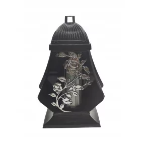 Elegantni stakleni lampion za groblje s modernim dizajnom
