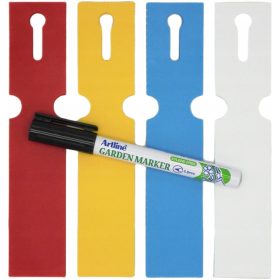    MARKER + etikete s 4 petlje za opis biljaka 163x33mm (33x163) 400 kom