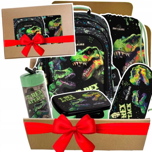 Set školskih potrepština s motivom dinosaura 5-u-1 za dječake