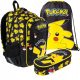 Školski Set - Ruksak, Pero i Torba s Motivom Pikachu Pokemon - St. Majewski