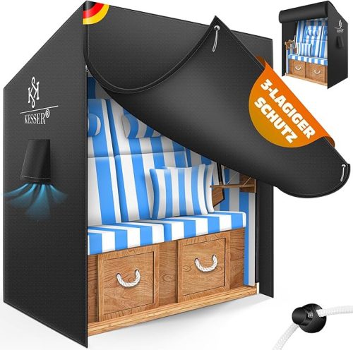 KESSER® Premium zaštitna navlaka za plažne košare s ventilacijskim otvorima