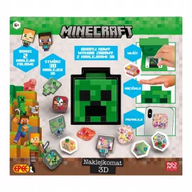  3D MINECRAFT stroj za naljepnice
