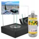 Mini bio-kamin Sunset Garden, crni mat + 1L biogoriva s mirisom limunske trave