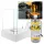 Sunset Garden Mini Bijeli Mat Bio-kamin + 1L Biogorivo Limunska Trava