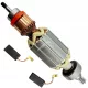  ROTOR MAKITA HR4003C HR4013C HR 4003 C HR 4013 C četkice ležajevi magnet