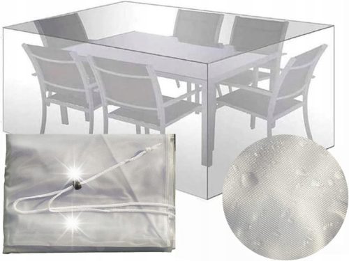 Zaštitna Navlaka za Vrtni Namještaj - Prozirna, Dimenzije 235x135x94 cm