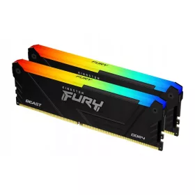    Kingston FURY Beast RGB DDR4 32GB 2x 16GB 3200 CL16 crna RAM memorija