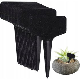  ETIKETE ZA BILJKE SET OD 50 VRTNIH ETIKETA CRNE