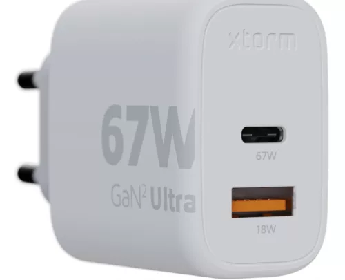 USB-C GaN2 brzi 67W zidni punjač USB tipa A dvostruko punjenje Xtorm