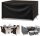Vodootporna Navlaka za Vrtne Garniture MUPAS, Oxford 420D - Crna, 185×90×74cm