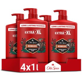    Old Spice Bearglove pjena za kupanje, gel za tuširanje i šampon za muškarce 3u1, 4x1L