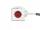  PowerCube produženi crveni kabel 1,5 m 4 utičnice, DesignNest (allocacoc)