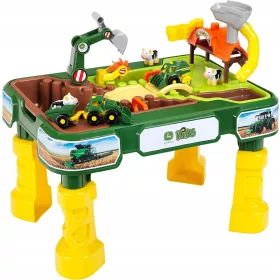  Klein 2u1 John Deere Farm stol za igru s pijeskom i vodom