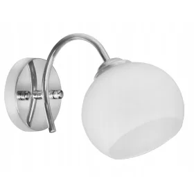  ActiveJet zidna lampa bijela, srebrna, siva E27 40 W