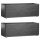 Vodootporne Navlake za Vrtne Garniture, 2 Kom., Crne, 192x82x65 cm