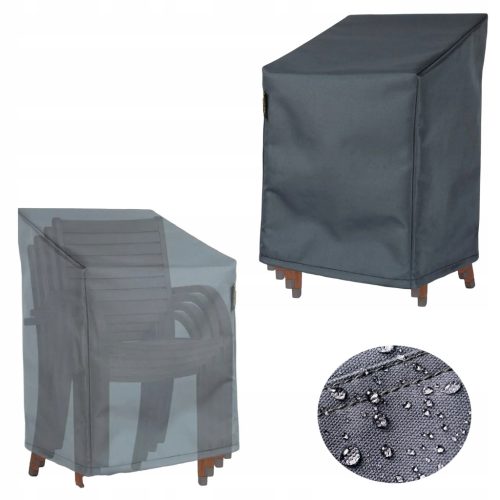 Zaštitna Navlaka za Vrtni Namještaj, Vodootporna i UV-stabilna, 67x67x80/110cm