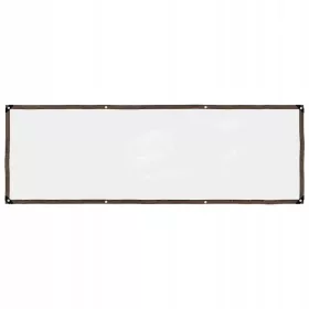vidaXL Prozirna tarpaulina s očicama 1x3 m Polietilen