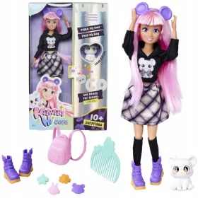    Kawaii Hi Cora lutka 26 cm i Kurumi kućni ljubimci 10 dodataka Simba