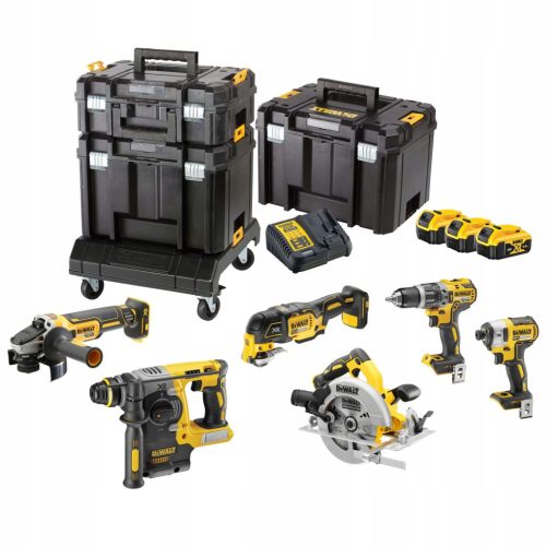  DEWALT DCK685P3T 18V akumulatorski alati, set od 6 dijelova