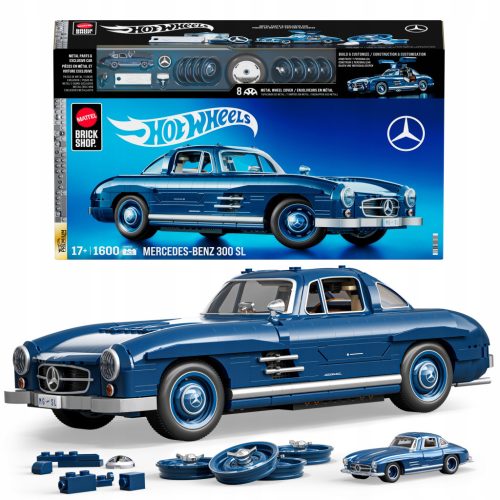  Mattel Brick Shop Hot Wheels Mercedes-Benz 300 SL Auto HWW25