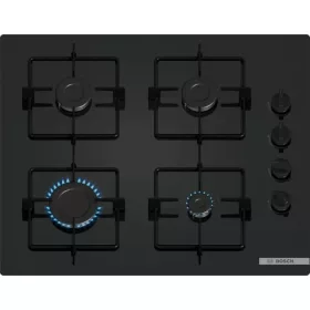   Bosch POP6B6K30 plinska ploča za kuhanje s 4 plamenika, crna