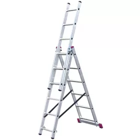  Krause aluminijske ljestve 3 x 6 do 150 kg