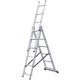  Krause aluminijske ljestve 3 x 6 do 150 kg