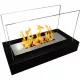 Samostojeći biokamin HOME 2kW – crni, 36x18x22 cm