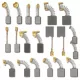  SET UGLJIČNIH ČETKICA ZA BUŠILICE I BRUSILICE 6x9 6x10 7x11