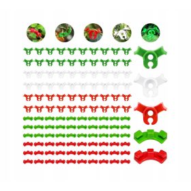    Set štipaljki za biljke od 120 dijelova za savijanje, vođenje stabljika, izdanaka i štipaljki