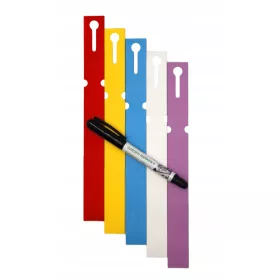    MARKER ll+ Etikete 5 BOJA petlja za opis biljaka 250x25mm (25x250) 500
