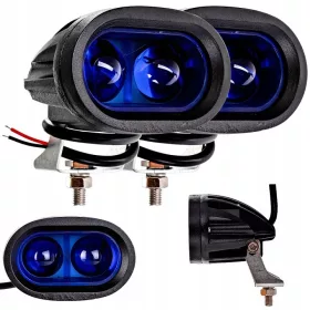    LED radna svjetla za prskalicu 16 W plava | 12 V 24 V | 2 kom