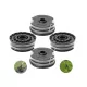 4 KOMADA, PARKSIDE KOLUT ZA NINJU ZA TRIZANJE PRT 550 PRTA 20-LI 1,6 MM