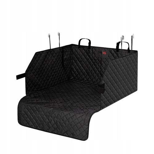 Auto tepih tkanina L/XL Hobbydog crna 60 cm x 110 cm