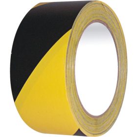    UPOZORAVAJUĆA TRAKA ŽUTO CRNA 50 mm x 33 m Sigurnost i zdravlje na radu