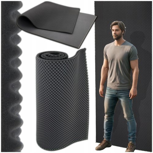  Akustična pjena Wave 2 cm 100 x 200 cm 2 m2 skraćivanje reverberacijske akustike