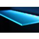 LED STAKLENA POLICA SA RGB SVJETLOM 80x20
