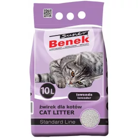 Super Benek Lavanda Bentonitni Posip za Mačke 10L