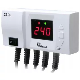   CS-08 Kontroler za Dvije Pumpe za Instalacije Centralnog Grijanja i Spremnik GVO KG Elektronik