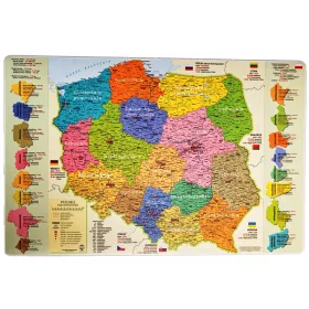    Pad - Administrativna karta Poljske + ostali podaci - Točno - kvaliteta