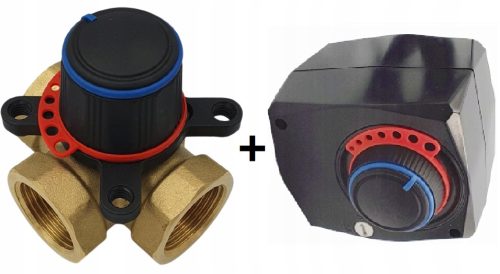 Goshe ventili set 1" + Aktuator
