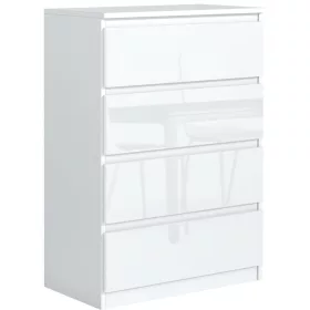  Meble Masztalerz POLA komoda 70 x 39 x 102 cm bijeli sjaj